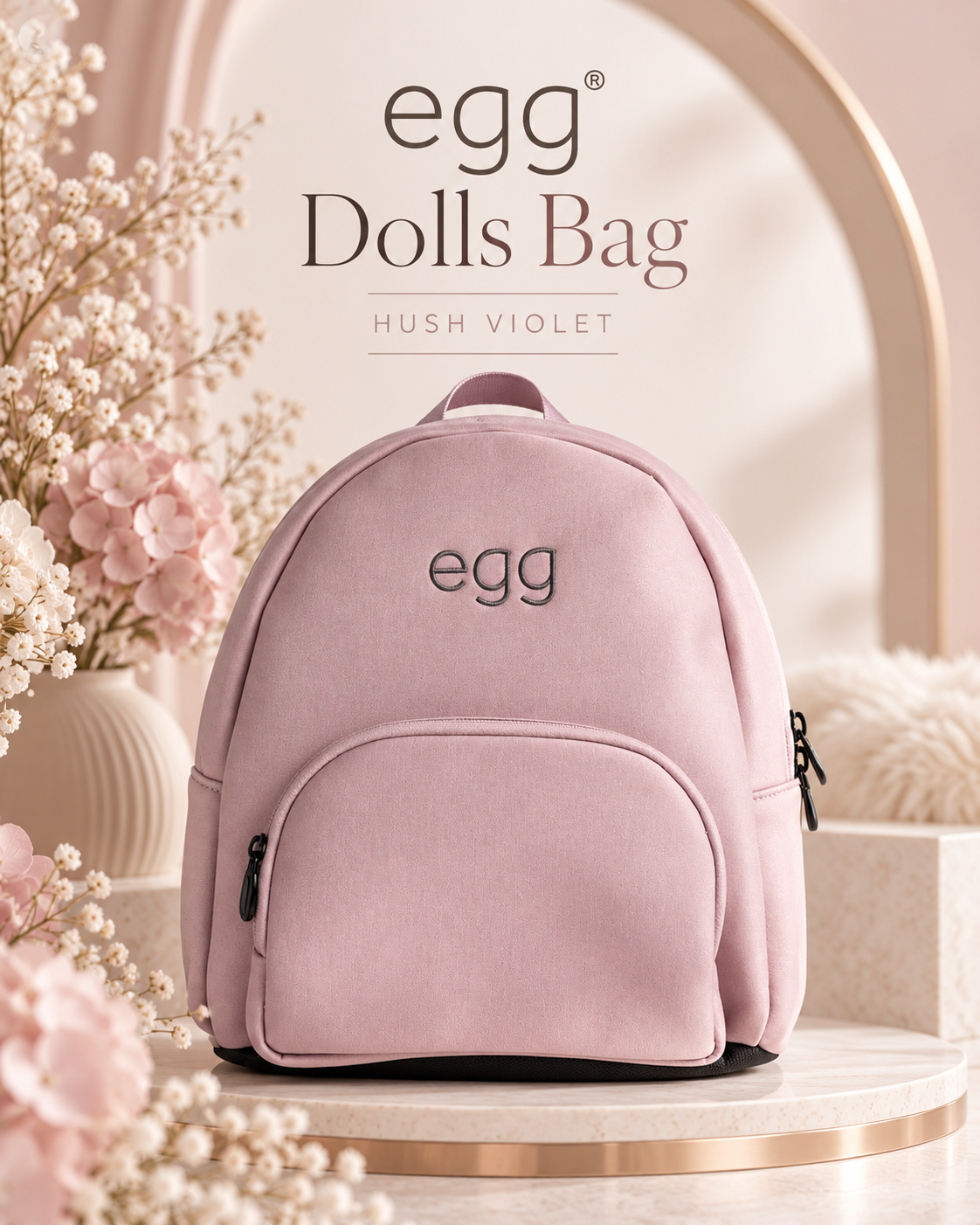 Egg dolls baby bag