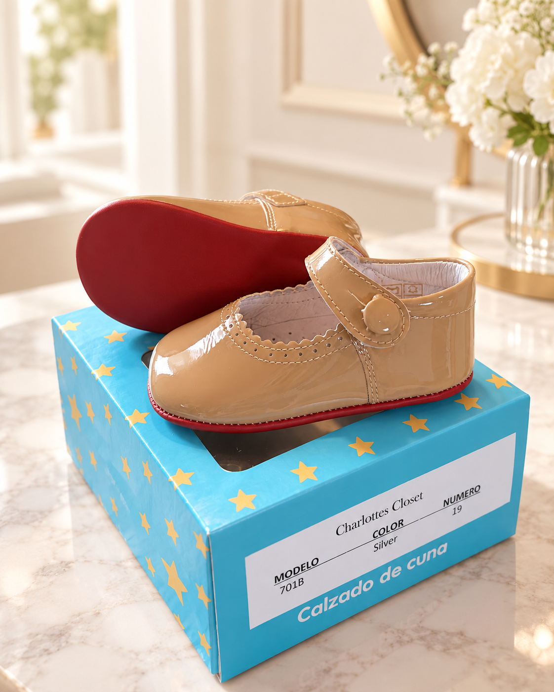 Redsole camel baby pram shoes instock
