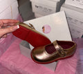 Gold Red Sole Classic Maryjanes