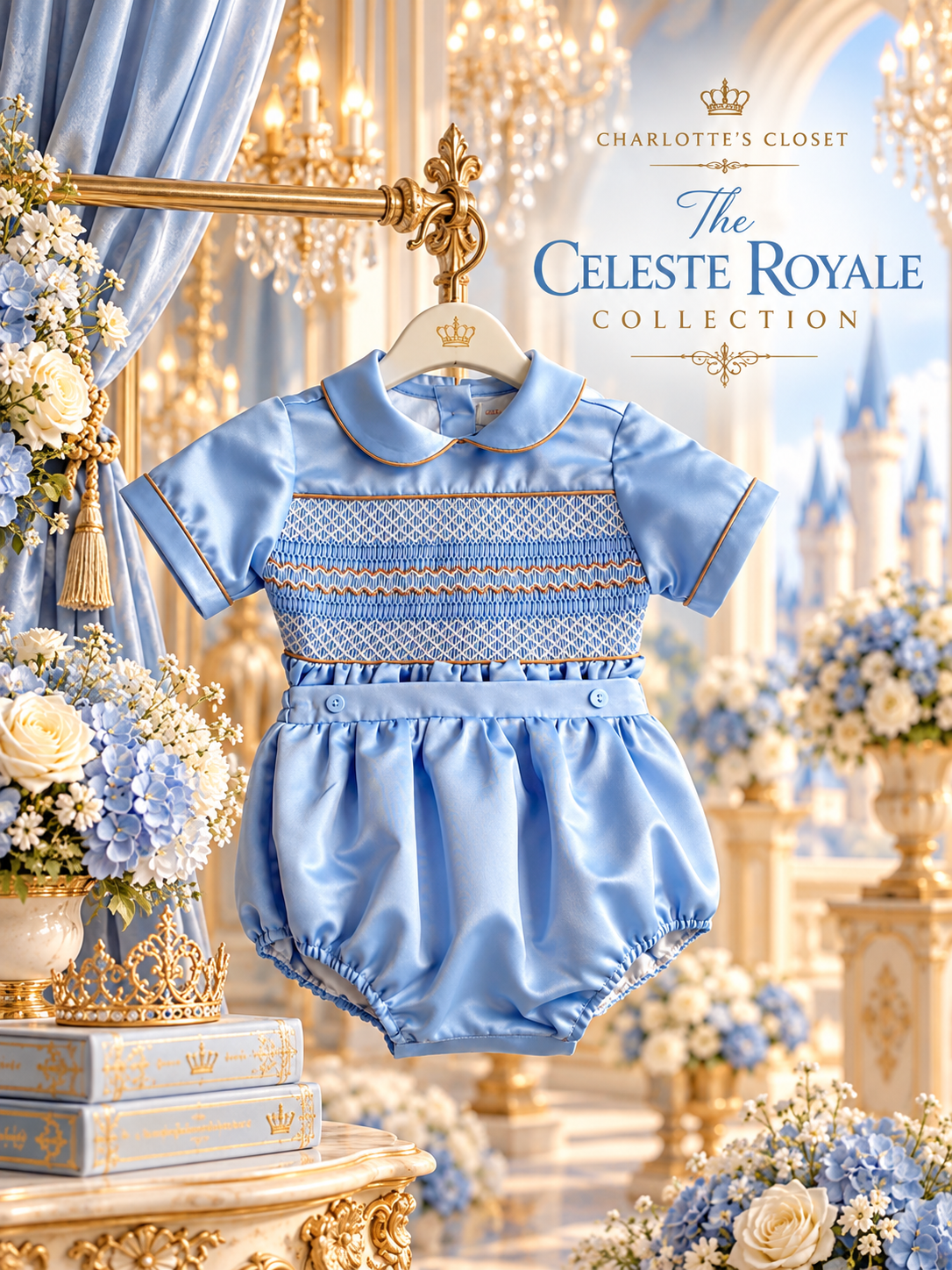 Celeste royal collection romper